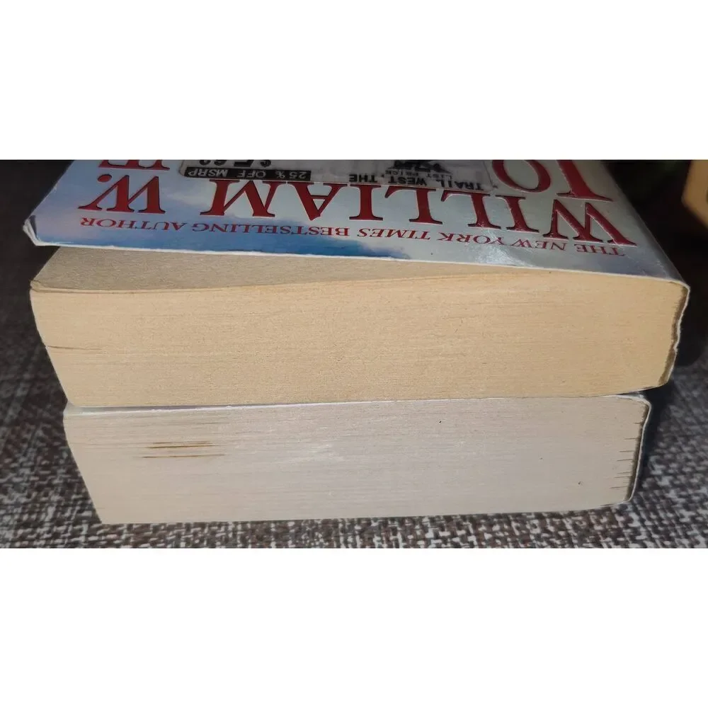 The Trail West Series William W Johnstone paperback (lot of 2/3 in series) Cowbo